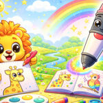 Magic Coloring Book for Little Artists