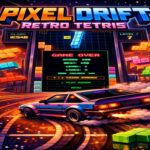 PIXEL DRIFT RETRO TETRIS